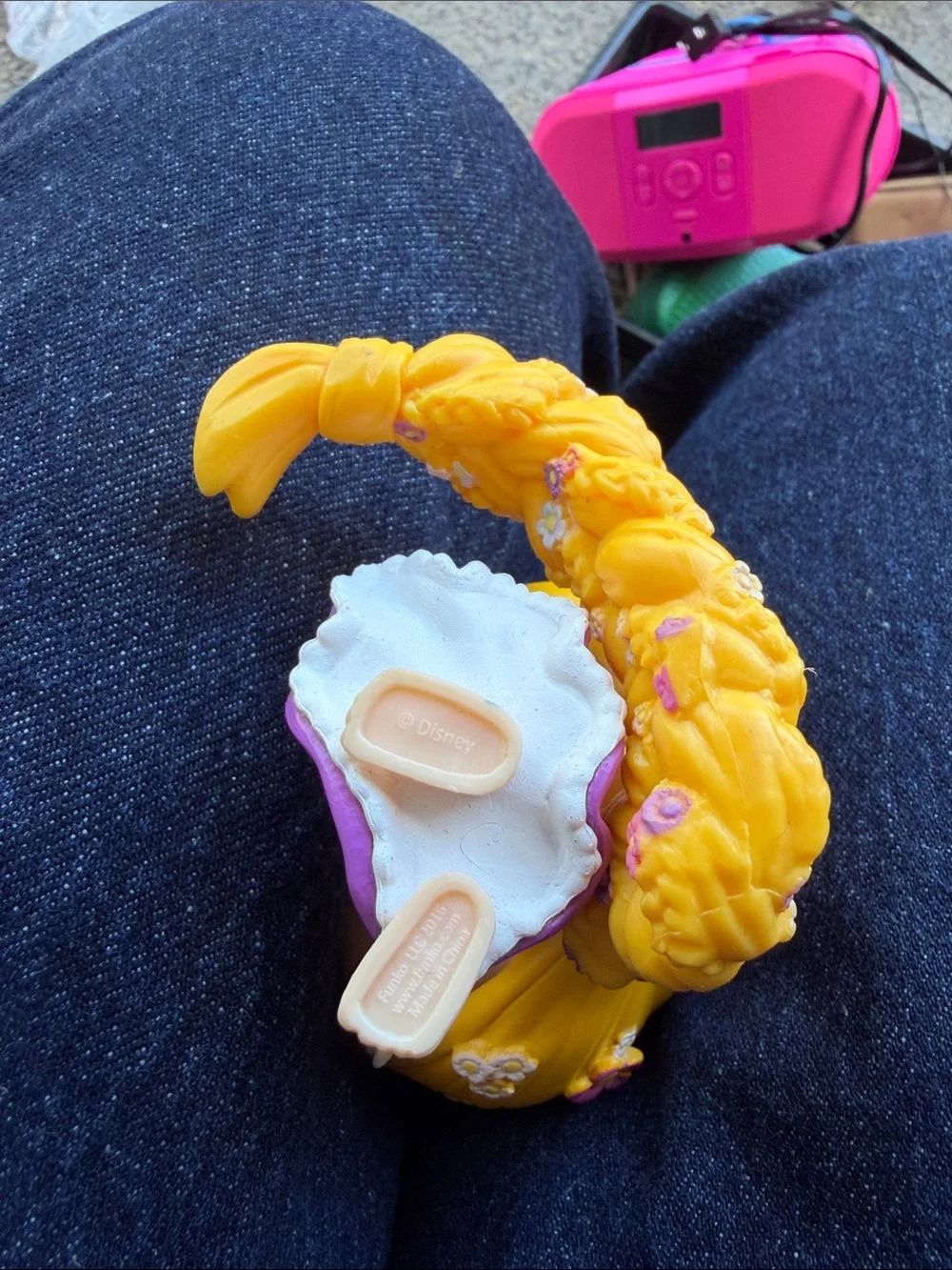 Funko Rapunzel Purple Dress Yellow Hair Pop! Figure 2016